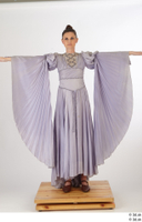 Photos Woman in Historical Dress 24 16th century Grey dress Historical Clothing t poses whole body 0001.jpg